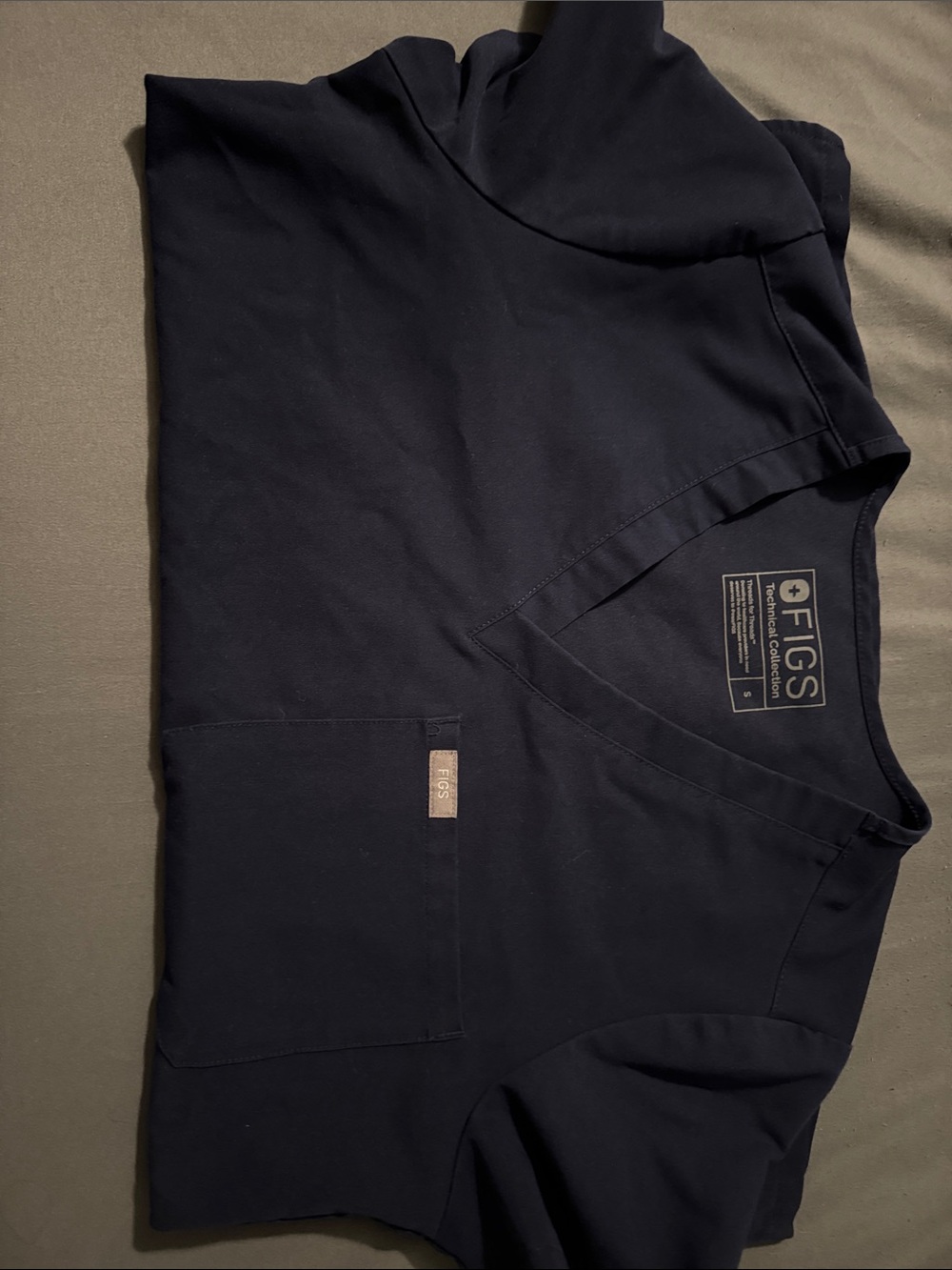 FIGS women’s scrub set Deep Navy size small tall and small